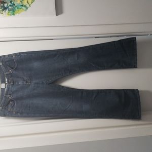 Calvin Klein Jeans size 13 Low rise bootcut